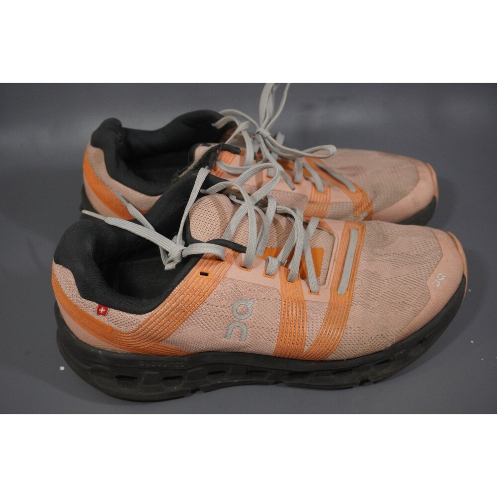 On Cloud Cloudgo Womens Size 9.5 Running Shoes Rose Magnet Orange Sneaker
